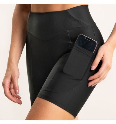 Shorts Médio Curve Shape Com Bolso Run Vivame - Imagem 5 - Mobile