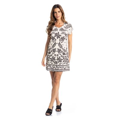 Camisão Feminino Curto Thaís - Imagem 3 - Mobile
