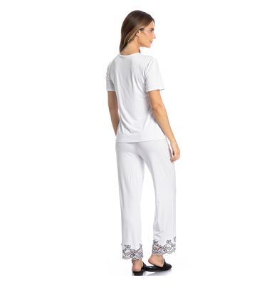 Pijama Feminino Capri Selene - Imagem 4 - Mobile