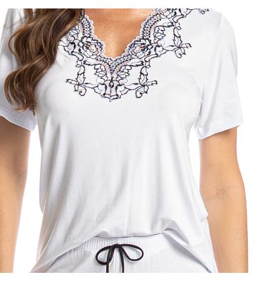 Pijama Feminino Capri Selene - Imagem 5 - Mobile