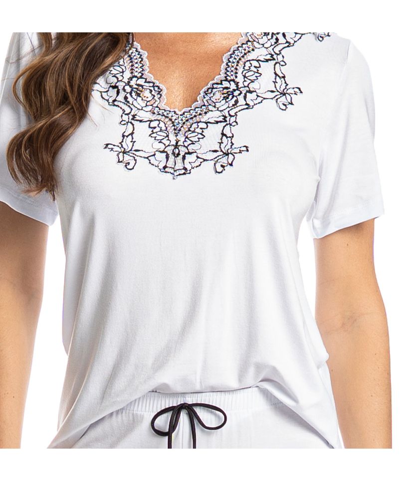 Pijama Feminino Capri Selene - Imagem 5 - Desktop