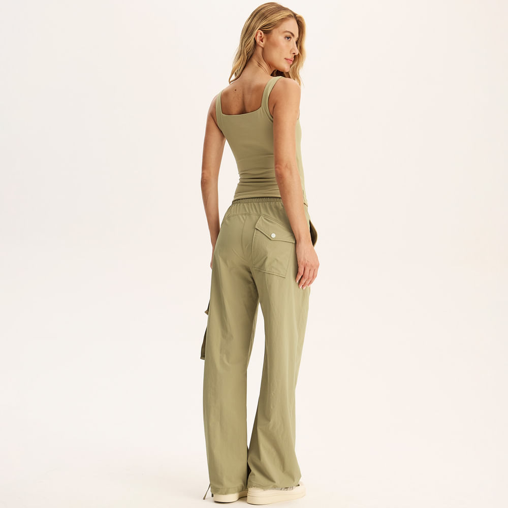 Regata Feminina Squareneck Contour Vivame - Imagem 4 - Mobile