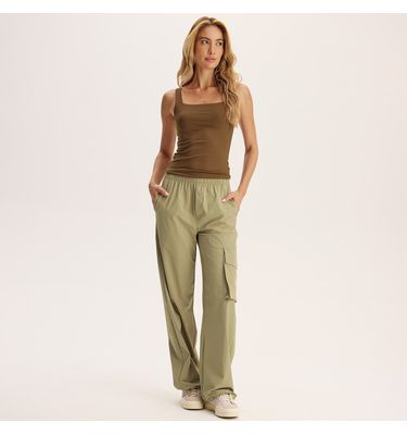 Regata Feminina Squareneck Contour Vivame - Imagem 3 - Mobile