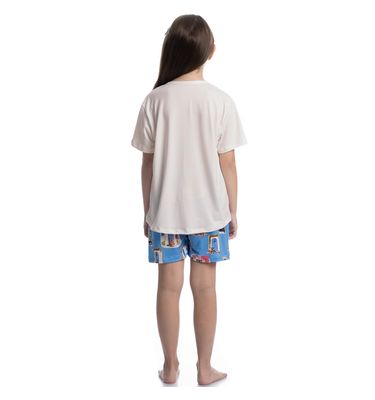 Pijama Curto Infantil Cats - Imagem 4 - Mobile