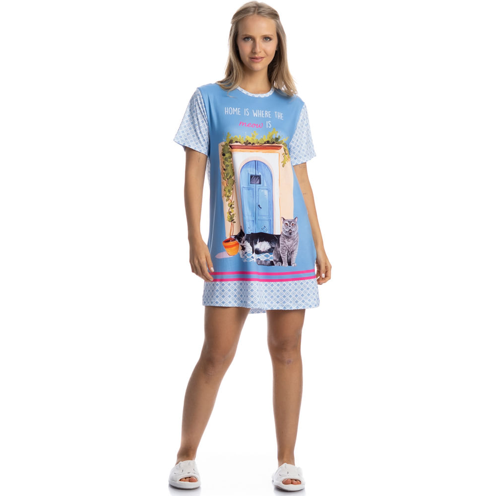 Camisão Curto Cats - Imagem 3 - Mobile