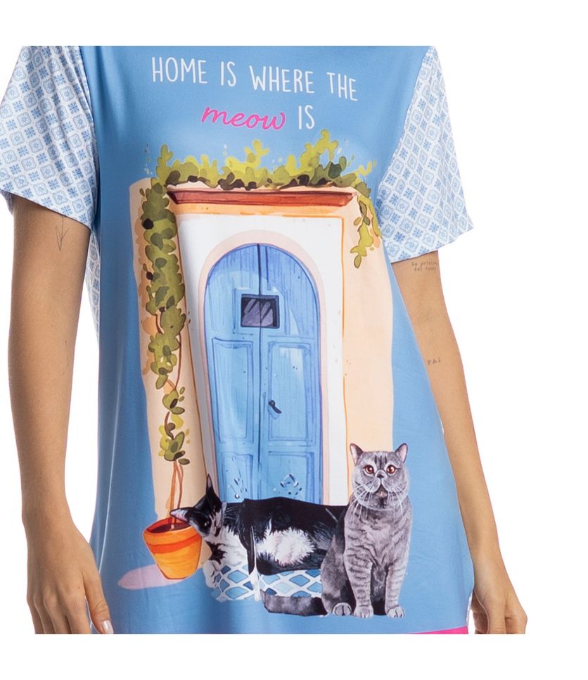 Camisão Curto Cats - Imagem 5 - Desktop
