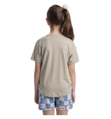 Pijama Infantil Curto Com Bolso Forest - Imagem 2 - Mobile
