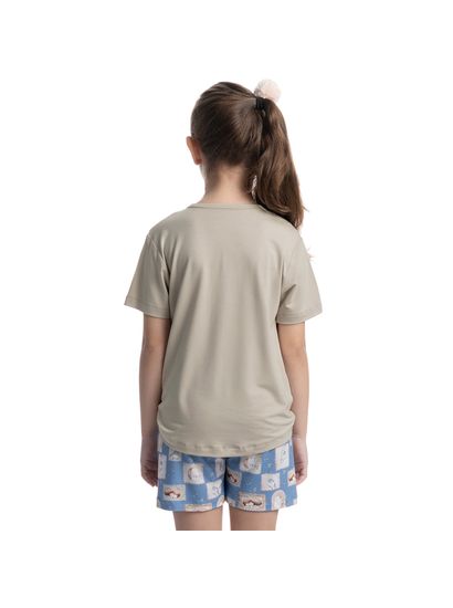 Pijama Infantil Curto Com Bolso Forest - Imagem 2 - Desktop