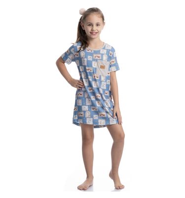 Camisão Infantil Com Bolso Forest - Imagem 3 - Mobile