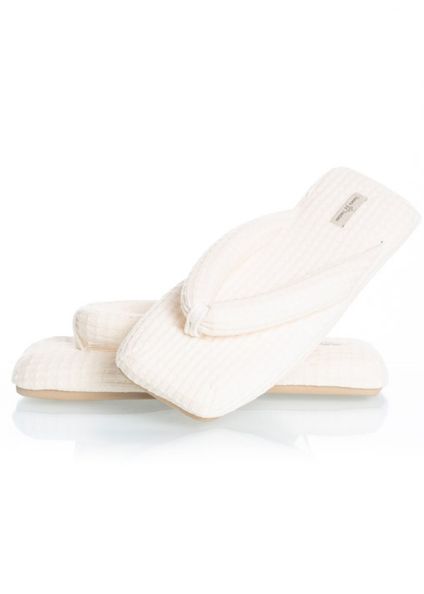 Chinelo Dedo Lui Piquet Branco - Imagem 1
