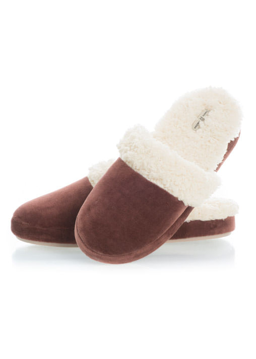 Chinelo Em Plush Raquel Colors - Imagem 1 - Mobile