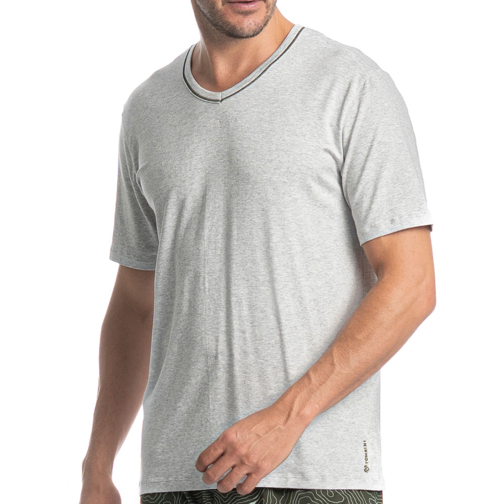 Pijama Masculino Curto Henri Tombini - Imagem 5 - Mobile