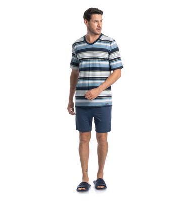 Pijama Masculino Curto José Tombini - Imagem 3 - Mobile