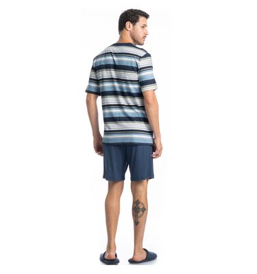Pijama Masculino Curto José Tombini - Imagem 4 - Mobile