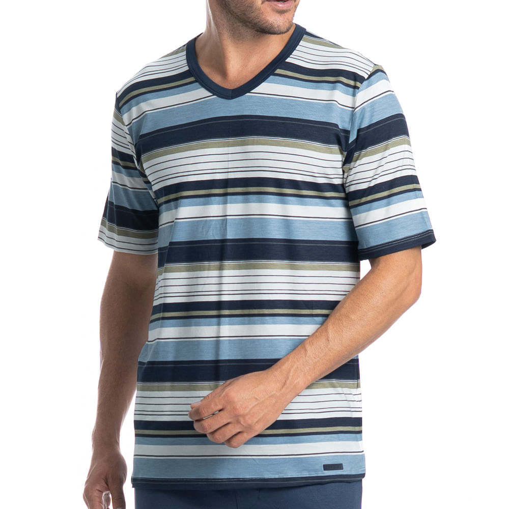 Pijama Masculino Curto José Tombini - Imagem 5 - Mobile