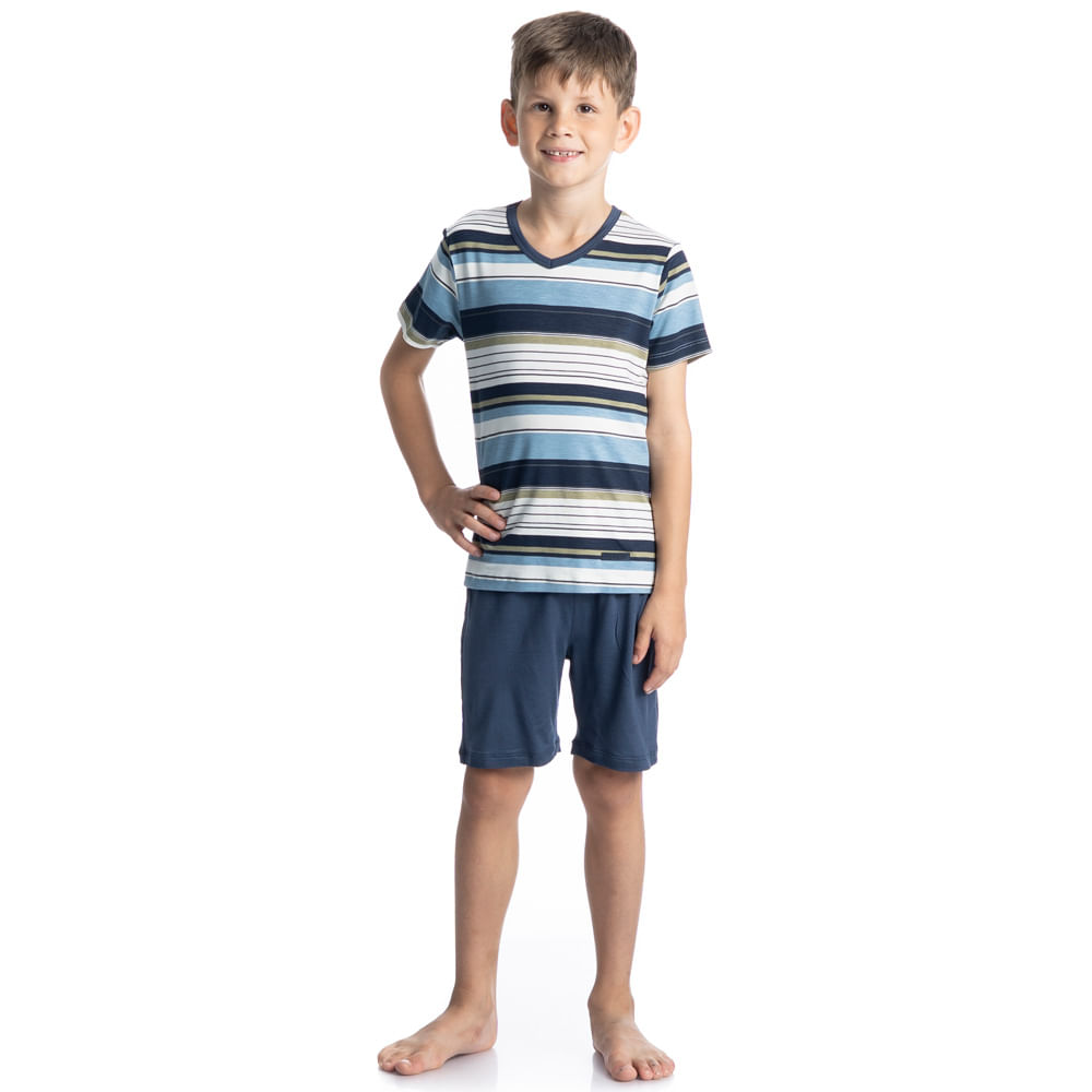Pijama Curto Infantil José Tombini - Imagem 3 - Mobile