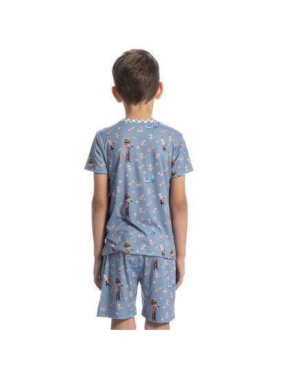 Pijama Infantil Curto Chapeleiro - Imagem 2 - Desktop