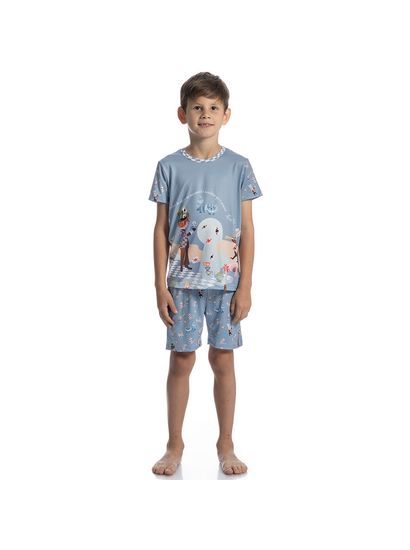 Pijama Infantil Curto Chapeleiro - Imagem 3 - Desktop
