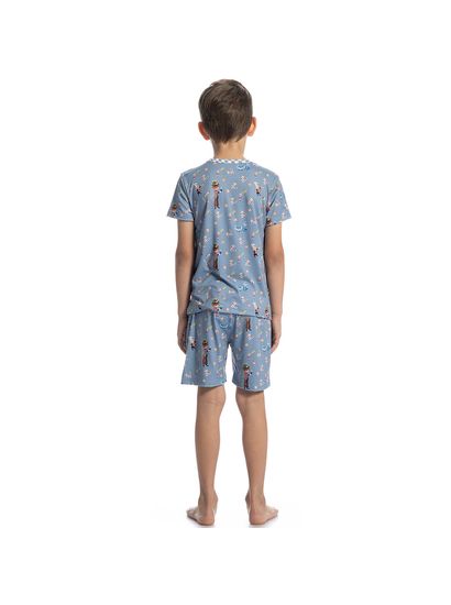 Pijama Infantil Curto Chapeleiro - Imagem 4 - Desktop