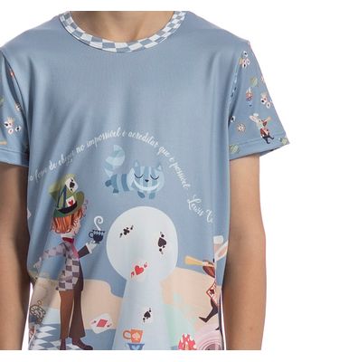 Pijama Infantil Curto Chapeleiro - Imagem 5 - Mobile