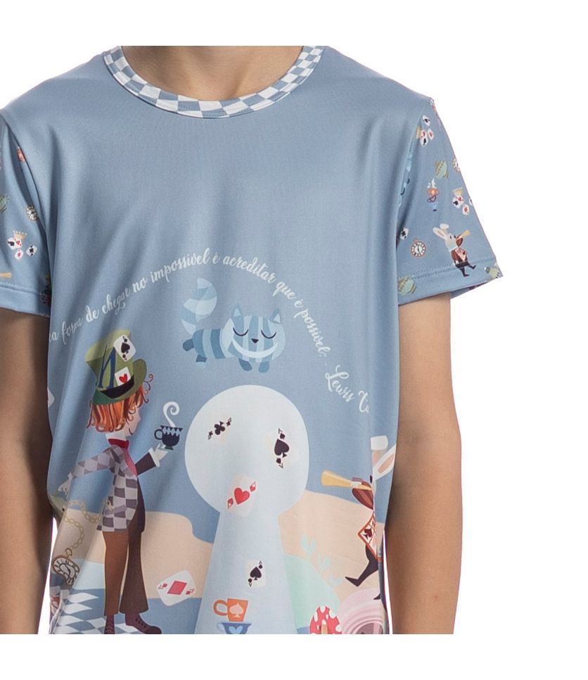 Pijama Infantil Curto Chapeleiro - Imagem 5 - Desktop