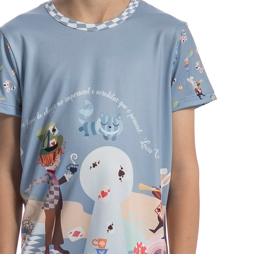 Pijama Infantil Curto Chapeleiro - Imagem 5 - Mobile