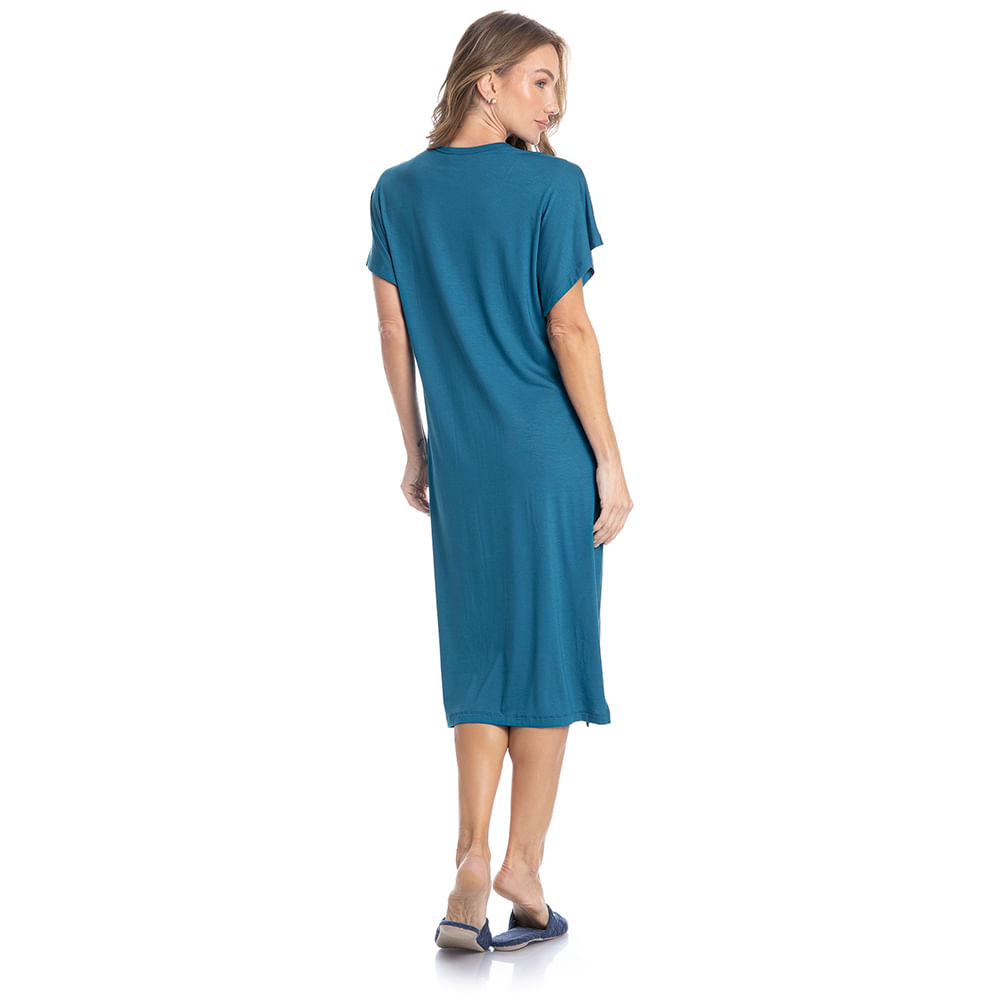 Camisão Feminino Midi Lisa - Imagem 4 - Mobile
