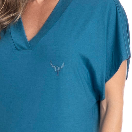 Camisão Feminino Midi Lisa - Imagem 5 - Mobile