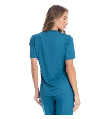 Pijama Feminino Capri Lisa - Imagem 2 - Mobile