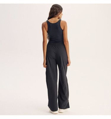 Calça Reta Com Bolsos Flex Vivame - Imagem 4 - Mobile
