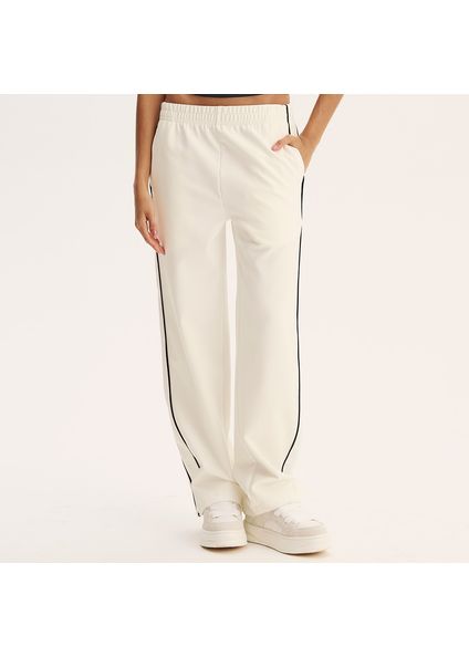 Calça Feminina Reta Com Bolsos Tess Vivame Branco - Imagem 1