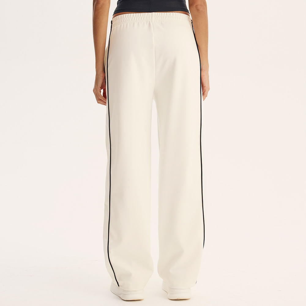 Calça Feminina Reta Com Bolsos Tess Vivame Branco - Imagem 2