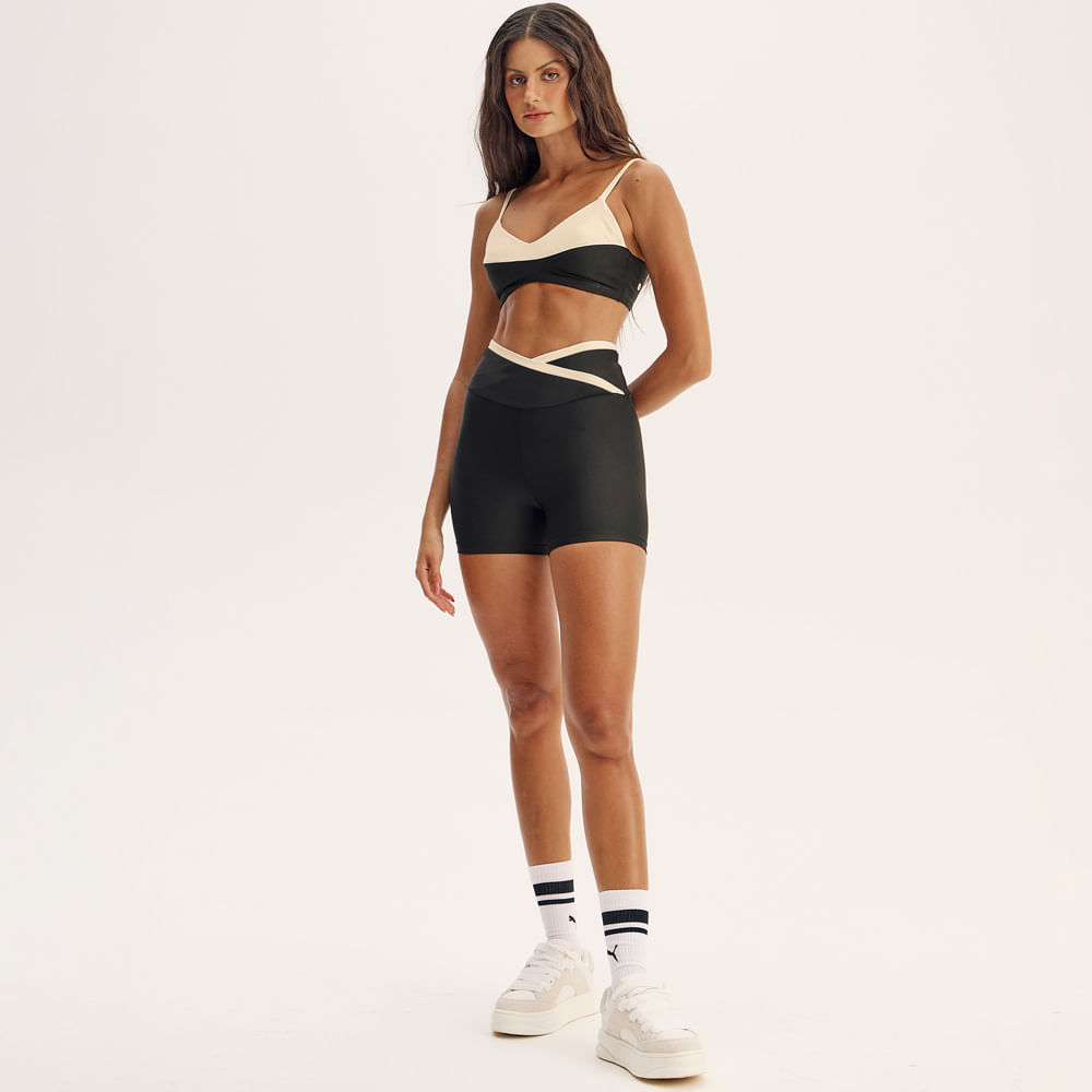 Shorts Curto Wrap Shape Powerline Vivame - Imagem 3 - Mobile