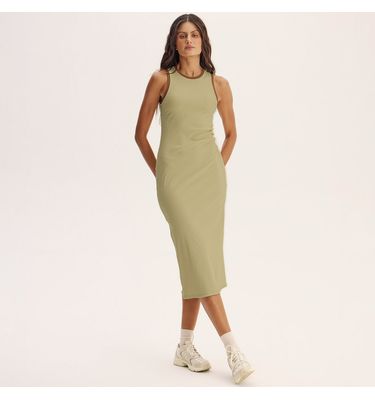 Vestido Midi Rib Matte - Imagem 3 - Mobile