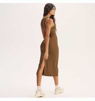 Vestido Midi Rib Matte - Imagem 4 - Mobile