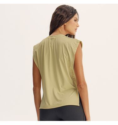 Regata Com Abertura Lateral Rib Matte Vivame - Imagem 2 - Mobile