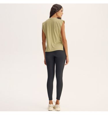 Regata Com Abertura Lateral Rib Matte Vivame - Imagem 4 - Mobile