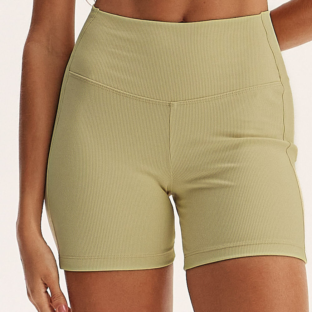 Shorts Médio Rib Matte Vivame - Imagem 5 - Mobile