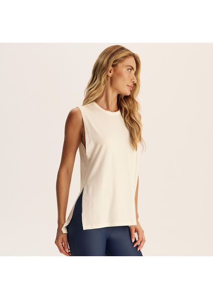Regata Feminina Modal Softblend Vivame Branco - Imagem 1