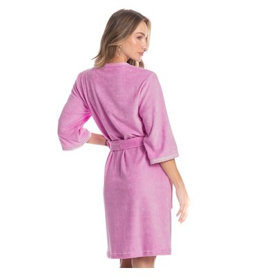 Robe Feminino Em Atoalhado Nina - Imagem 2 - Mobile