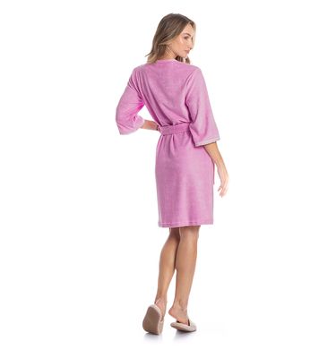 Robe Feminino Em Atoalhado Nina - Imagem 4 - Mobile