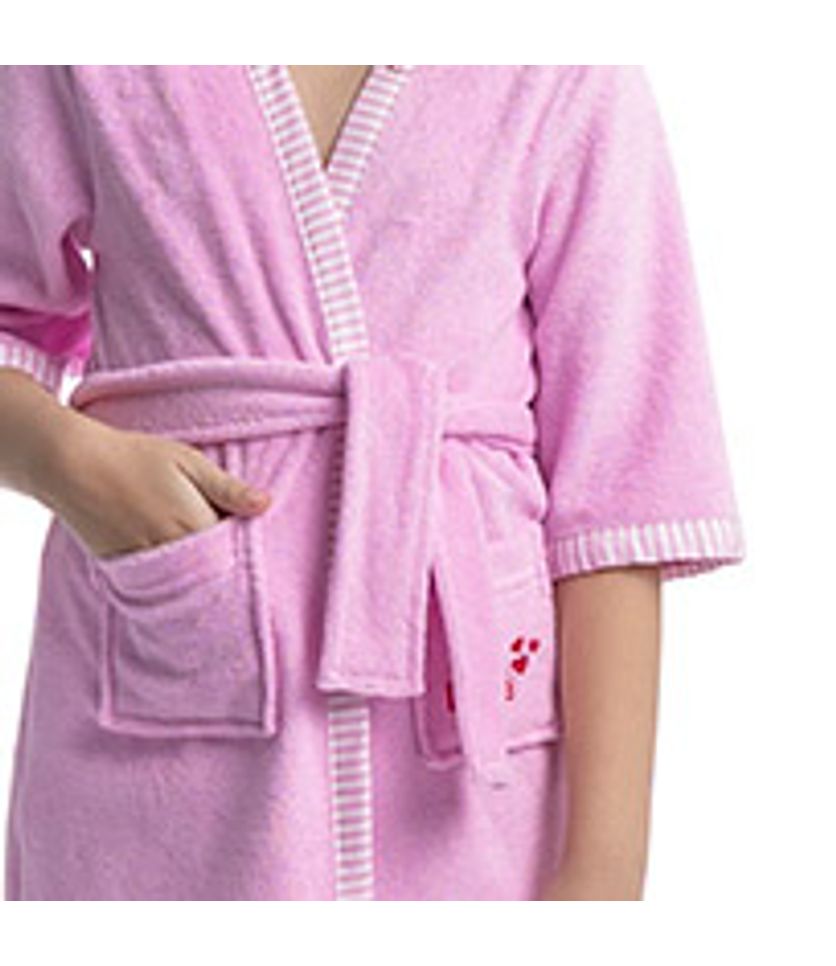 Robe Infantil Em Atoalhado Nina - Imagem 5 - Desktop