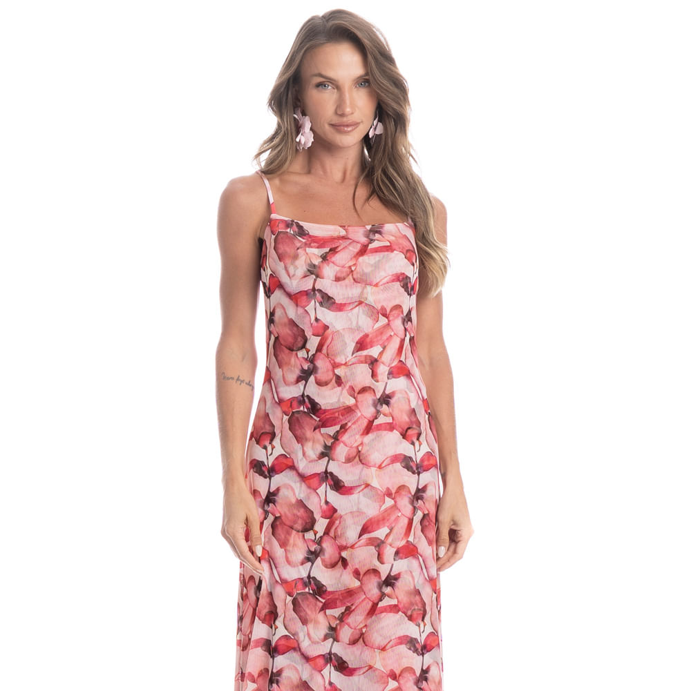 Vestido Alba Rosa - Imagem 1