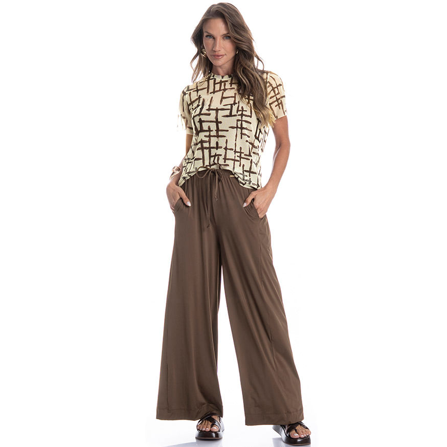 Blusa Feminina De Tule Xadrez - Imagem 3 - Mobile