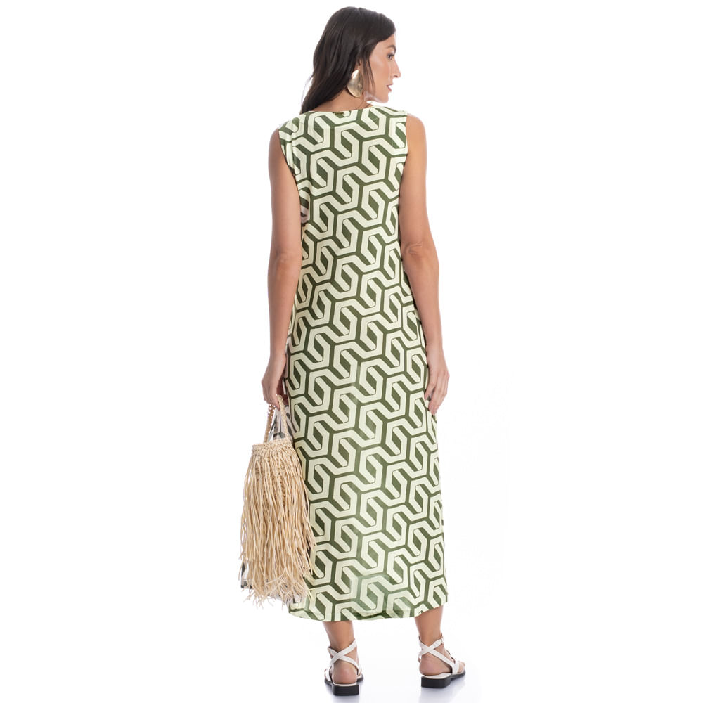 Vestido Com Bolso Verdena - Imagem 4 - Mobile