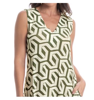 Vestido Com Bolso Verdena - Imagem 5 - Mobile