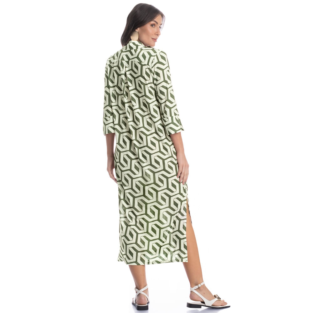 Chemise Midi Manga 7/8 Verdena - Imagem 4 - Mobile