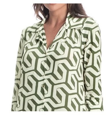 Chemise Midi Manga 7/8 Verdena - Imagem 5 - Mobile