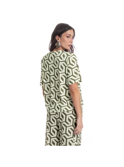 Blusa Ampla Feminina Verdena - Imagem 2 - Desktop