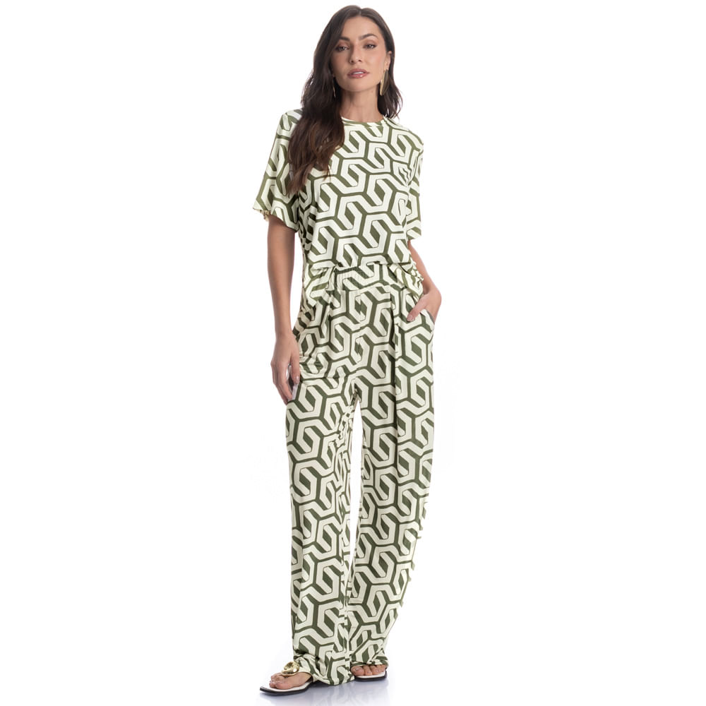Blusa Ampla Feminina Verdena - Imagem 3 - Mobile